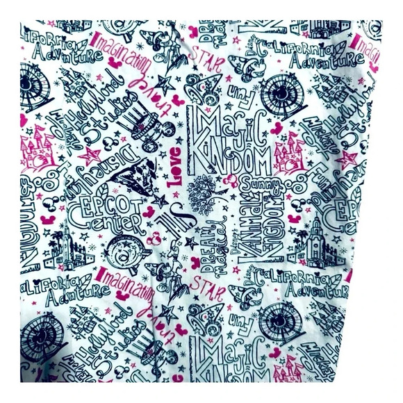 Disney Parks Disney World Epcot Center
Drawstring Waist Pajama Pants Loungwear - Picture 3 of 4